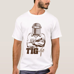 TIG Leven Lasser Stolz Cadeau T-shirt