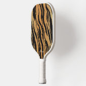 Tiger Achtergrond - Aangepaste Pickleball Paddle (Links)