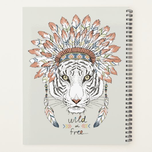 Tiger Amérindien Chef (Dos)