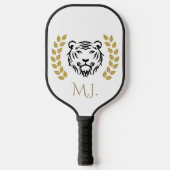 Tiger and Laurels Pickleball Paddle (Voorkant)