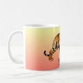 Tiger Animal Motif Mug (Gauche)