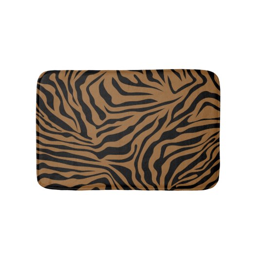 Tiger Animal Print Badmat (Voorkant)