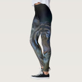 Tiger Animal Print Waterverf Fantasy Leggings (Links)