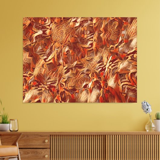 Tiger Army Canvas Afdruk (Insitu (Woonkamer))