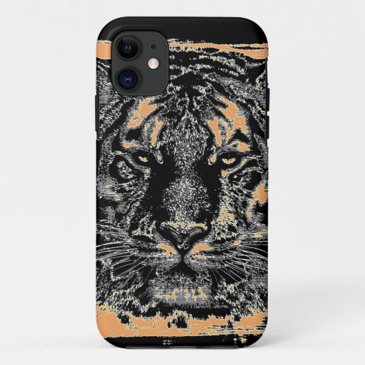 Tiger Art 2 - coque iphone (Dos)