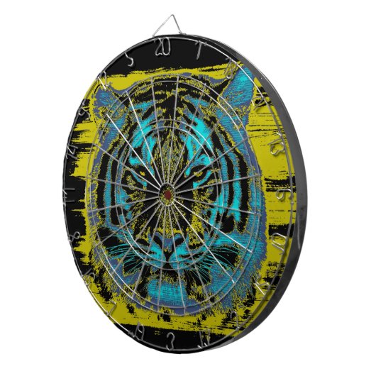 Tiger Art Dartbord (Voorkant Rechts)