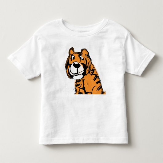 Tiger Art Kinder Shirts (Voorkant)