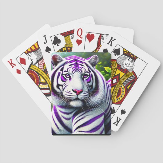 Tiger Art Pokerkaarten (Achterkant)