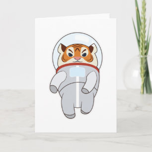 Tiger as Spaceman Costume Kaart