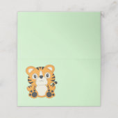 Tiger Baby shower Safari (Buitenkant ongevouwen)