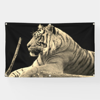 TIGER Banner MET GROMMETS