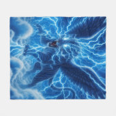 Tiger Beast Fleece Deken (Voorkant (Horizontaal))