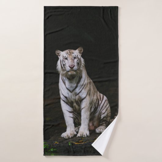 TIGER BLANC (Serviette de bain)