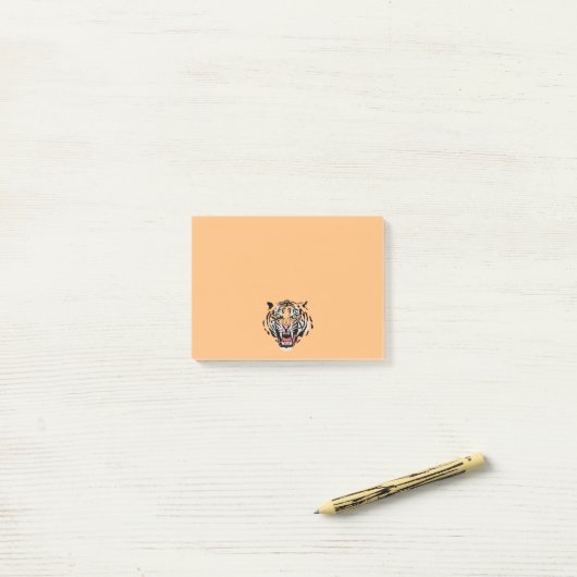 Tiger Blue Post-it® Notes (Op bureau)