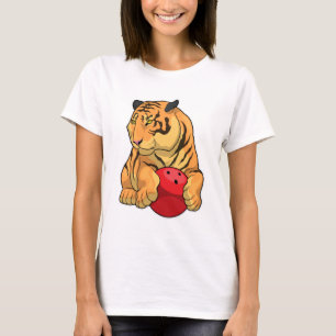 Tiger Bowling Bowling ball T-shirt