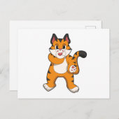 Tiger Briefkaart (Voorkant / Achterkant)