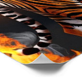 Tiger Burning Poster (Hoek)