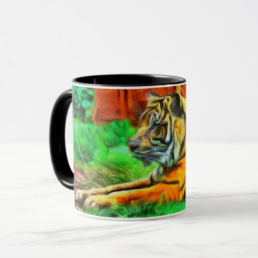 Tiger Café Mug (Devant gauche)