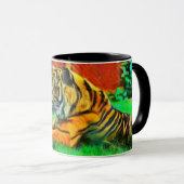 Tiger Café Mug (Devant droit)