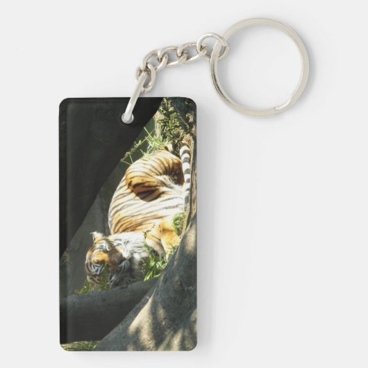 Tiger Catnap Sleutelhanger (achterkant)