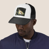 Tiger Catnap Trucker Pet (In situ)