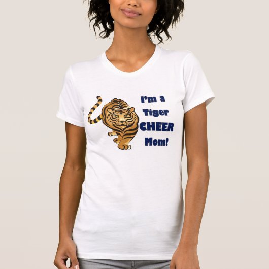 Tiger Cheer Mama T-shirt (Voorkant)