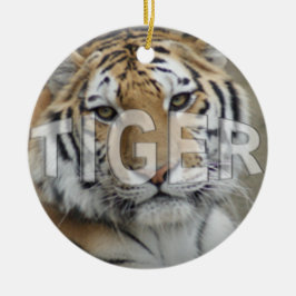 TIGER CHRISTMAS ORNAMENT