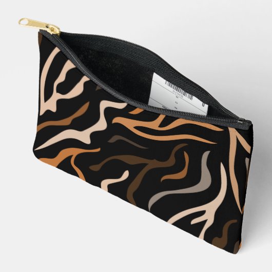 Tiger Color Pattern Animal Etui (Open)