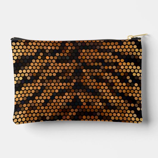 Tiger Color Pattern Cute Etui (Achterkant)