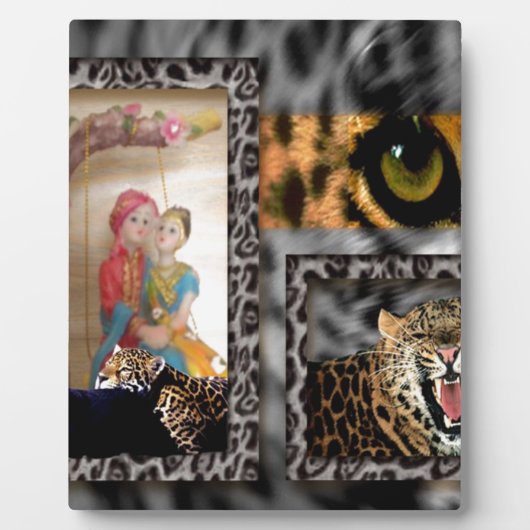 Tiger & Couple Art Print Fotoplaat (Voorkant)