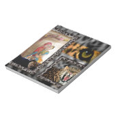 Tiger & Couple Art Print Notitieblok (Gedraaid)