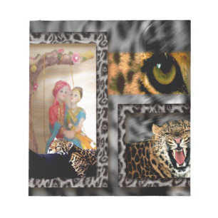 Tiger & Couple Art Print Notitieblok