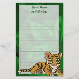 Tiger Cub Stationery Briefpapier