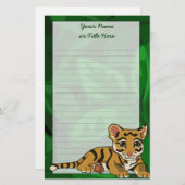 Tiger Cub Stationery Briefpapier (Voorkant / Achterkant)