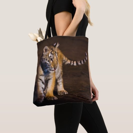 Tiger Cub Walking Tote Bag (Dichtbij)