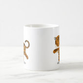 Tiger Cute Astrology Sign. Chinese Zodiac Koffiemok (Center)