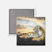 Tiger Dawn Magneet (Voorkant / Achterkant)