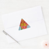Tiger Daylily Driehoek Sticker (Envelop)
