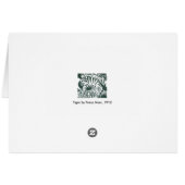 Tiger de Franz Marc, Art Vintage de l'expressionni (Dos Horizontal)