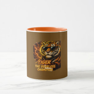Tiger De Onverschrokken Kampioen Mok