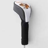 Tiger Design Golfheadcover (Schuin)