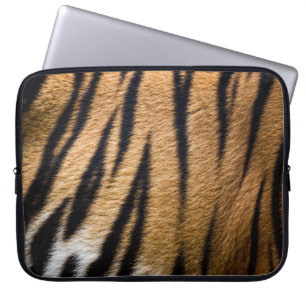tiger dier huid vacht textuur natuur strepen patro laptop sleeve