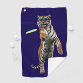 Tiger Disc Golf Handdoek (Insitu)