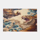 Tiger Dragon Deur Mat (Voorkant)