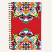 Tiger Dragon Mandala Carnet 5.5x8.5 (Recto)