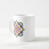 Tiger Dragon Mandala Classic Mug (Devant gauche)