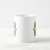 Tiger Dragon Mandala Classic Mug (Centre)