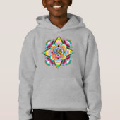 Tiger Dragon Mandala Kids Unisex Pullover Sweat -  (Devant)