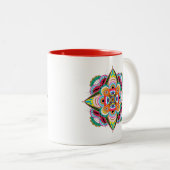 Tiger Dragon Mandala Mug (Devant droit)