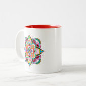 Tiger Dragon Mandala Mug (Devant gauche)